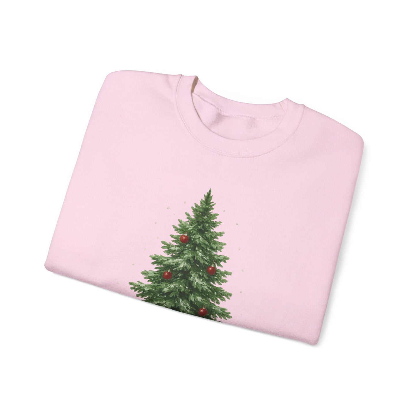 Cozy Christmas Sweater, Holiday Gift, Winter Warmth, Unisex Crewneck, Festive Apparel, Christmas Tree Design, Casual Comfort