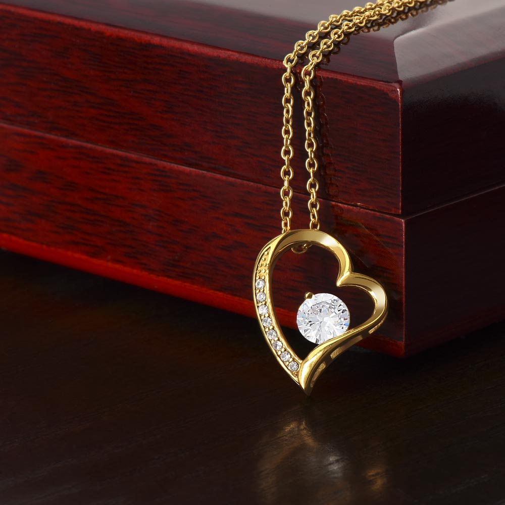 To My Soulmate – One Thing In Life Forever Love Necklace with Message Card