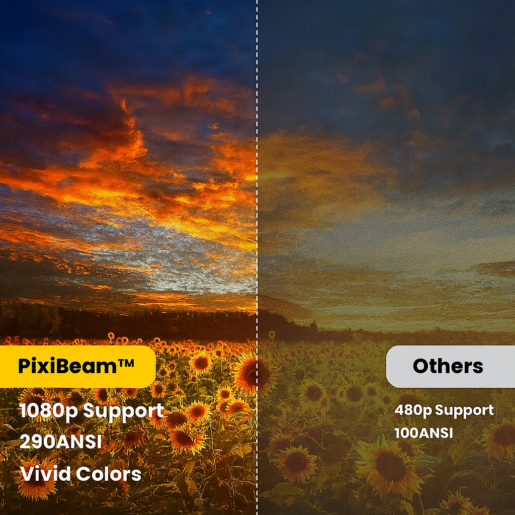 CozyGlobe Mini Projector