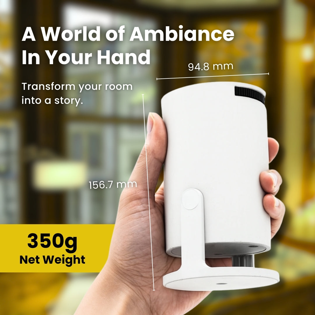 CozyGlobe Mini Projector